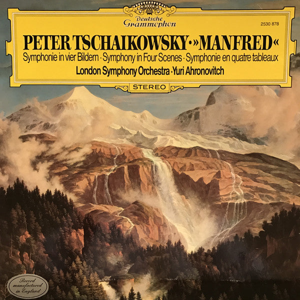 Pyotr Ilyich Tchaiko - Manfred (Symphony In Four Scenes) - Used Viny