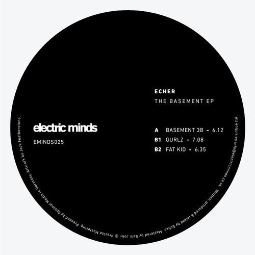Echer - Basement EP - New Vinyl Record 12"