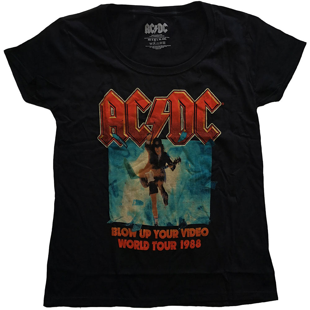 AC/DC - tshirt - Ladies - Short Sleeves - Large