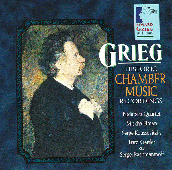 Edvard Grieg - Historic Chamber Music Recordings - Used CD