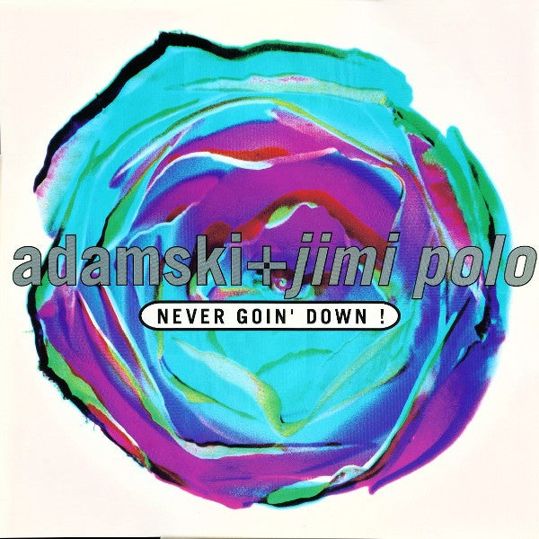 Adamski - Never Goin' Down! / Born To Be Alive! - Used Vinyl Record 1