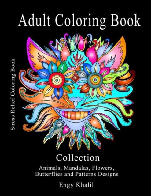 Khalil - Adult Coloring Book Collection  Stress Relief Coloring Book