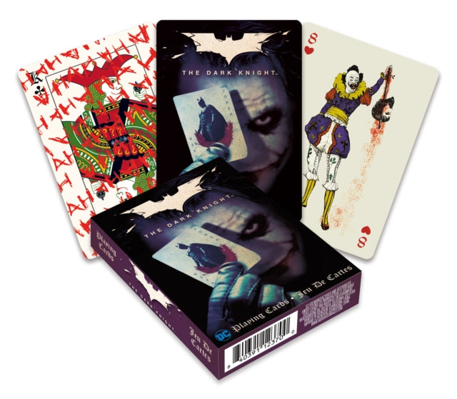DC COMICS - Dark Knight Joker Playing Cards - Playing Cards