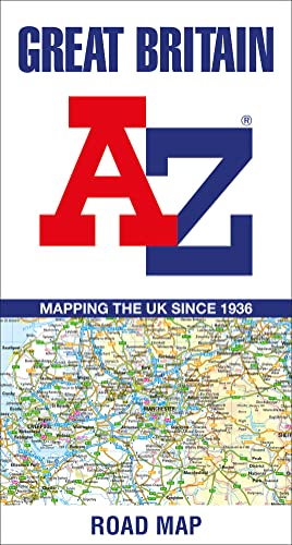 A-Z maps - Great Britain A-Z-Road Map - New Sheet map