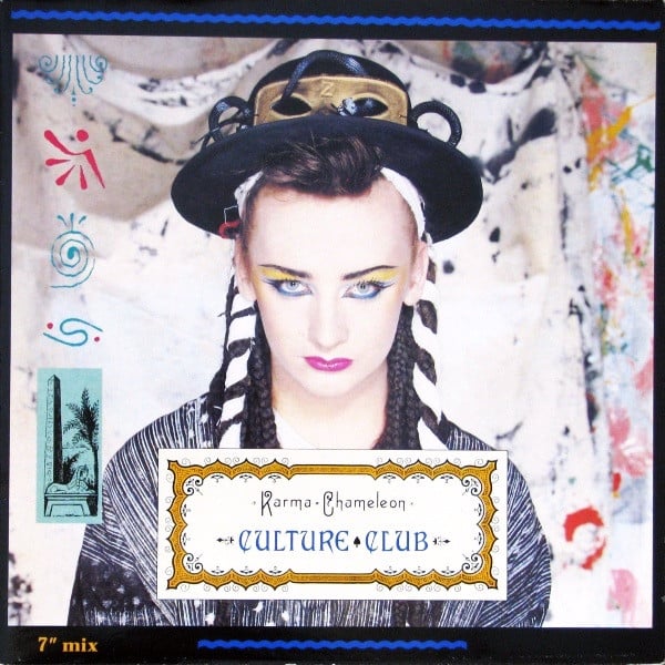 Culture Club - Karma Chameleon - Used Vinyl Record 12"