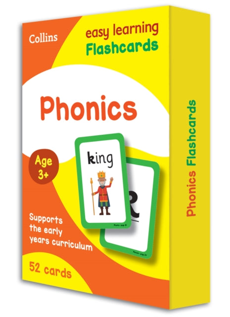 Collins Easy Learnin - Phonics Flashcards : Ideal for Home Learning -