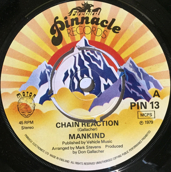 Mankind - Chain Reaction - Used Vinyl Record 7"