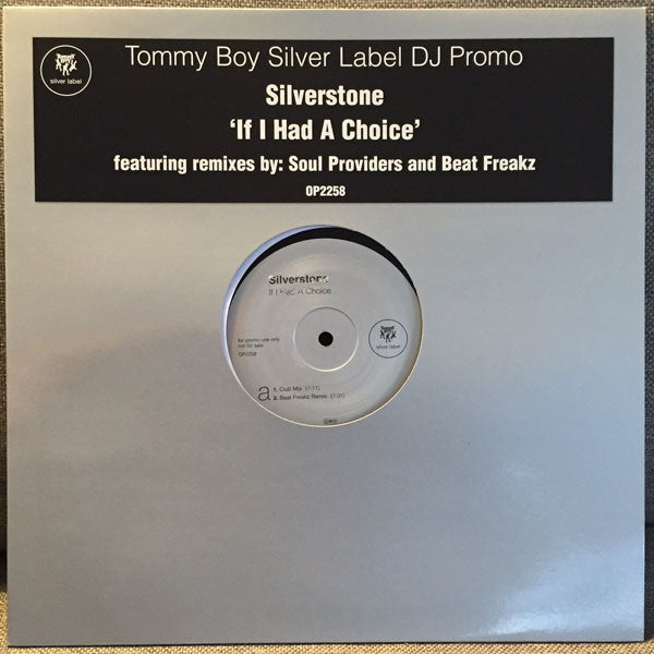 Silverstone - If I Had A Choice - Used Vinyl Record 12"