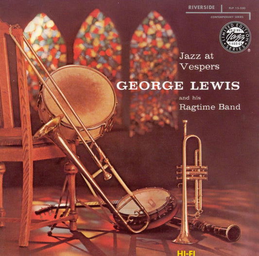 George Lewis' Ragtim - Jazz At Vespers - Used CD