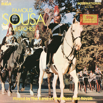 Band Of The Blues & - Famous Sousa Marches - Used Vinyl Record