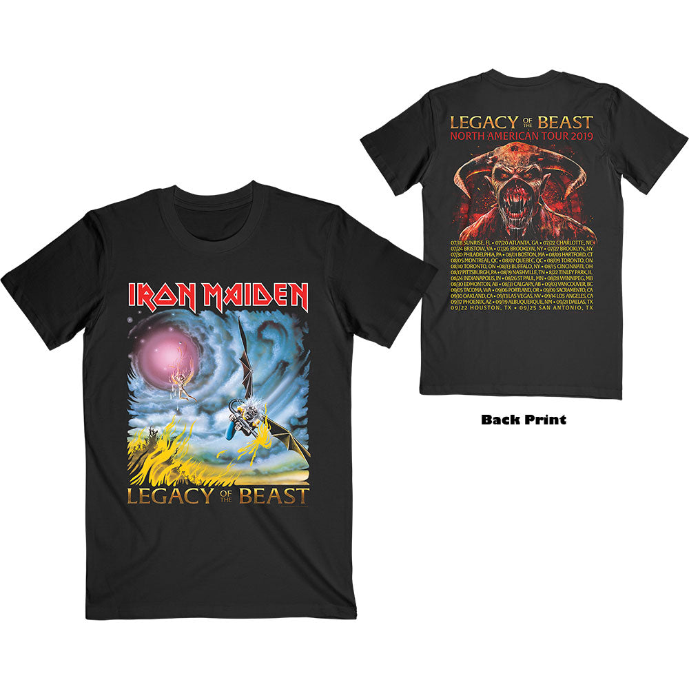 Iron Maiden - tshirt - Unisex - Short Sleeves - Small