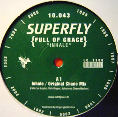 Full Of Grace - Inhale - Used Vinyl Record 12"