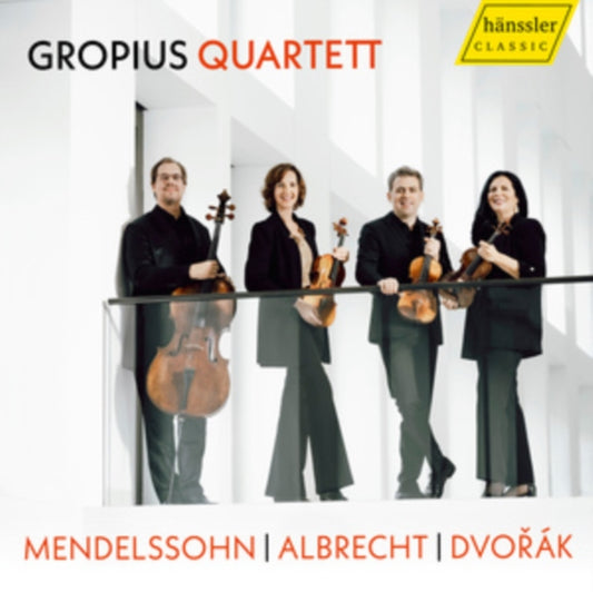 GROPIUS QUARTETT - GROPIUS QRT - MENDELSSOHN - CD