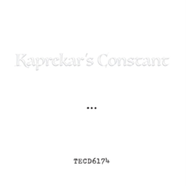 KAPREKARS CONSTANT - MEANWHILE... - CD