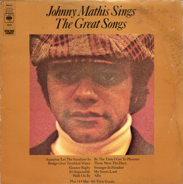 Johnny Mathis - Sings The Great Songs - Used Vinyl Record
