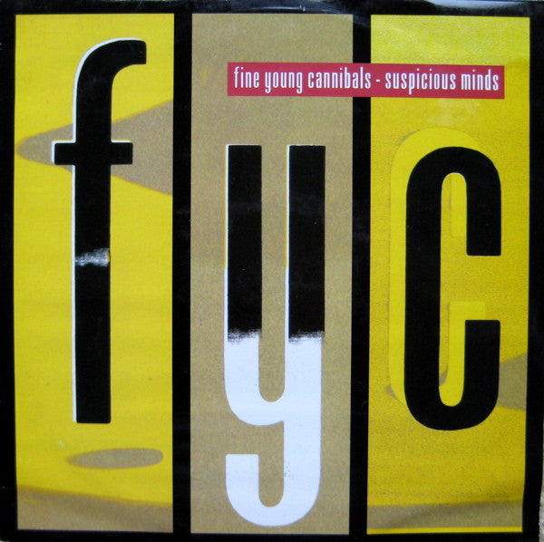 Fine Young Cannibals - Suspicious Minds - Used Vinyl Record 12"