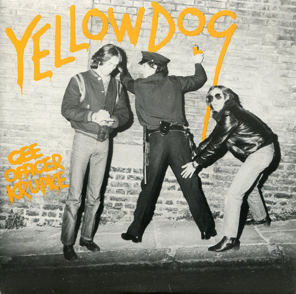 Yellow Dog - Gee Officer Krupke - Used Vinyl Record 7"
