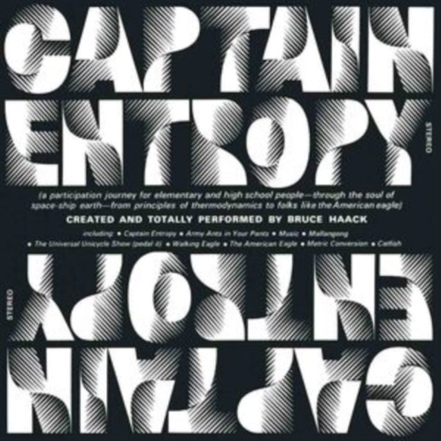 BRUCE HAACK - CAPTAIN ENTROPY - Vinyl Record VL