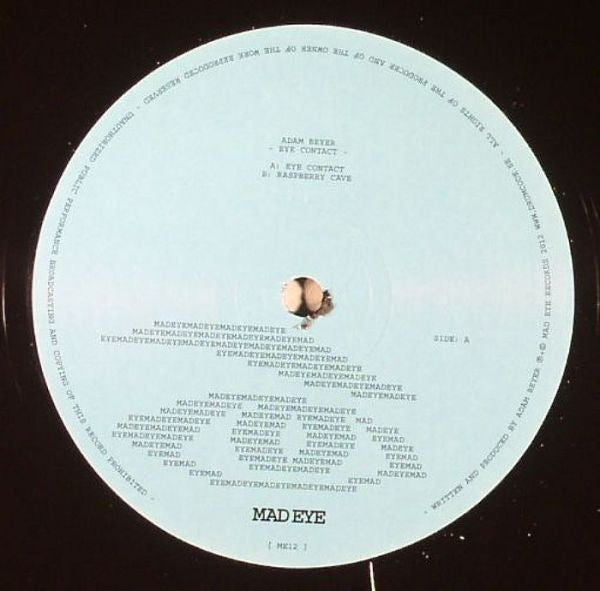 Adam Beyer - Eye Contact - New Vinyl Record 12"