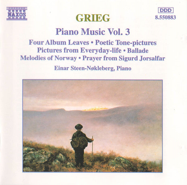 Edvard Grieg - Piano Music Vol. 3 - Used CD