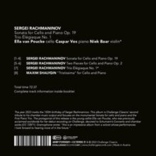 ELLA VAN POUCKE - RACHMANINOV SONATA FOR CELLO - CD