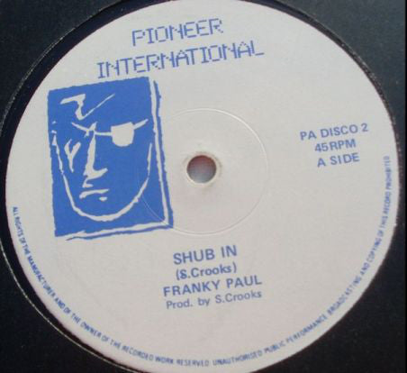Frankie Paul - Shub In - Used Vinyl Record 12"