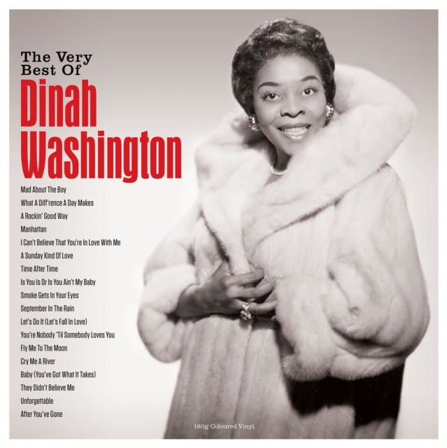 DINAH WASHINGTON - Very Best Of Red Vinyl - Vinyl Record