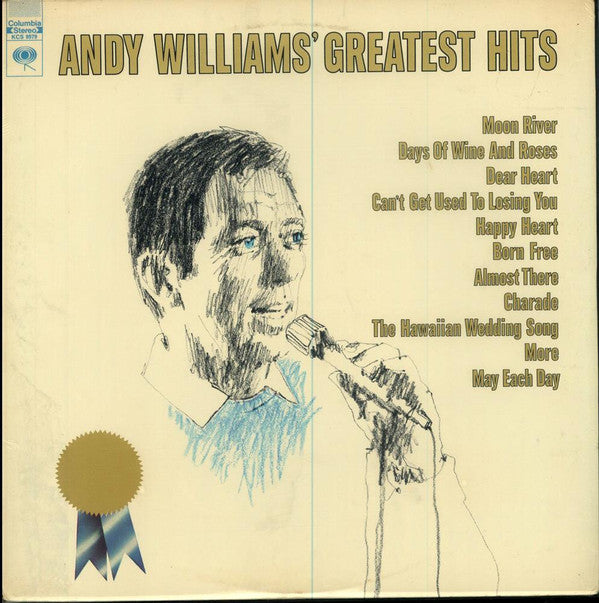 Andy Williams - ' Greatest Hits - Used Vinyl Record