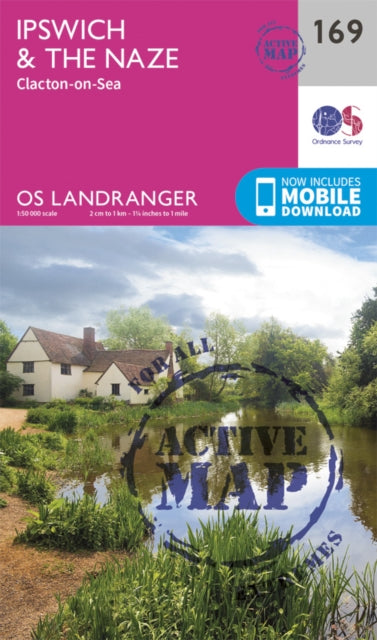 Ordnance Survey - Ipswich, the Naze & Clacton-on-Sea : 169 - New Sheet