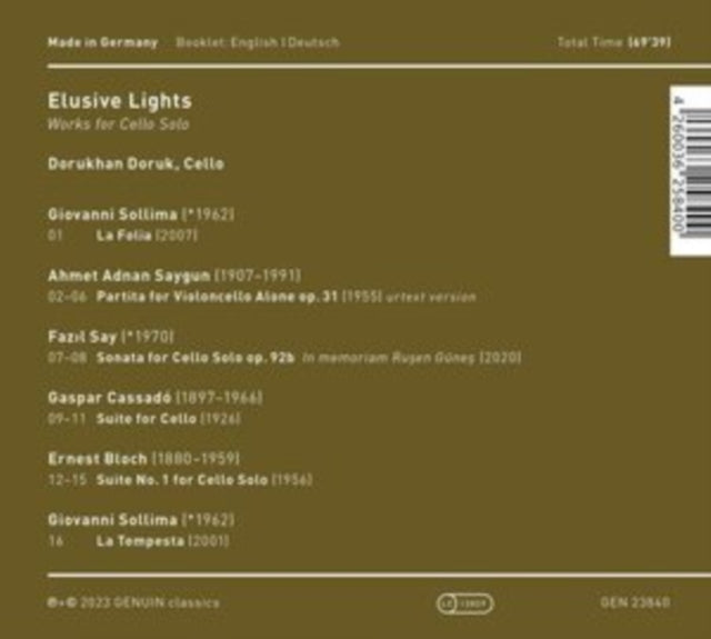 DORUKHAN DORUK - ELUSIVE LIGHTS - CD