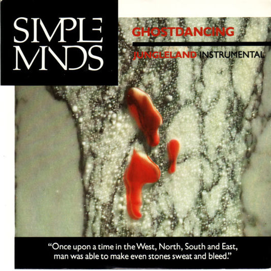 Simple Minds - Ghostdancing - Used Vinyl Record 7"