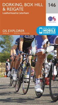 Ordnance Survey - Dorking, Box Hill and Reigate : 146 - New Sheet map