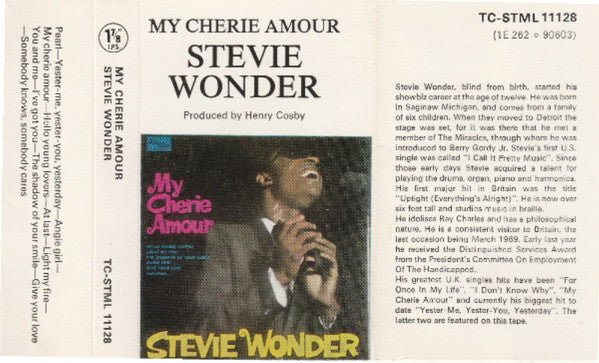 Stevie Wonder - My Cherie Amour - Used Cassette