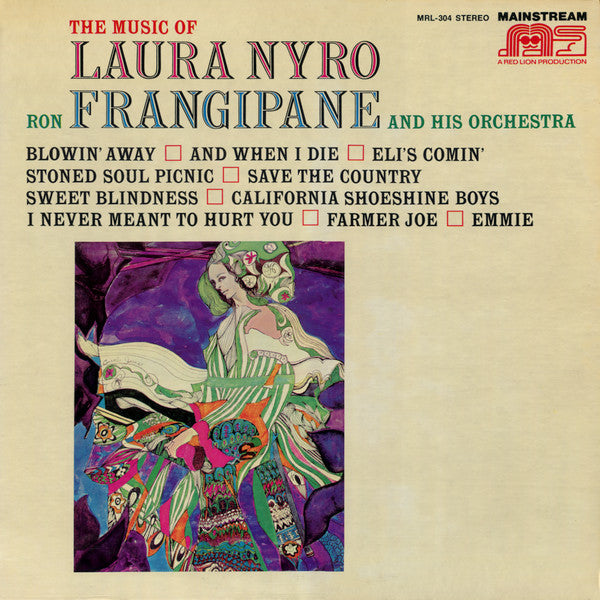 Ron Frangipane And H - Music Of Laura Nyro - Used Vinyl Record