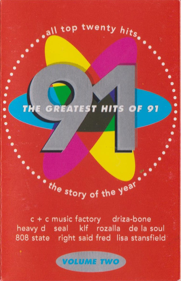 Various - Greatest Hits Of 91 Volume Two - Used Cassette