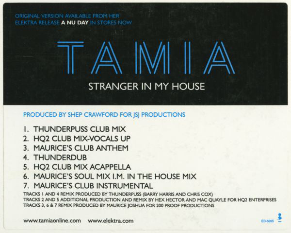 Tamia - Stranger In My House - Used Vinyl Record 12"
