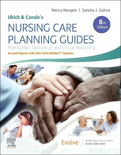 Sandra J. Galura - Ulrich & Canale's Nursing Care Planning Guides,
