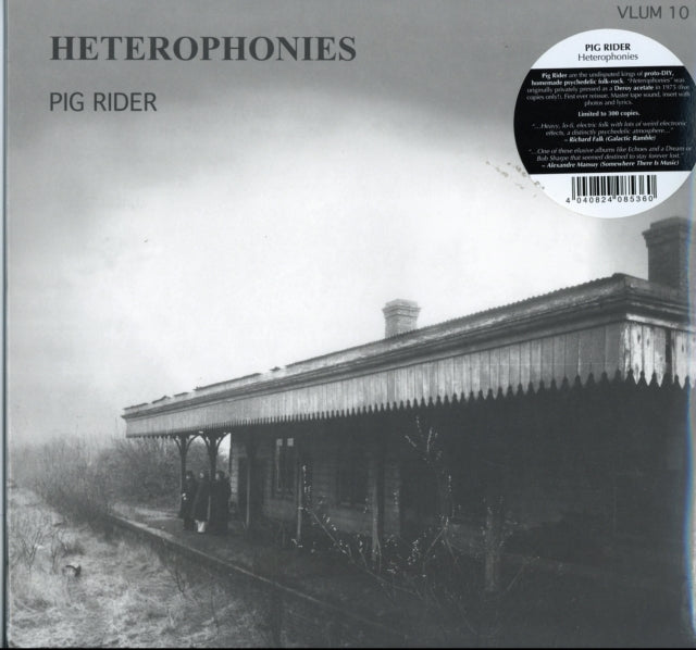 PIG RIDER - HETEROPHONIES - Vinyl Record