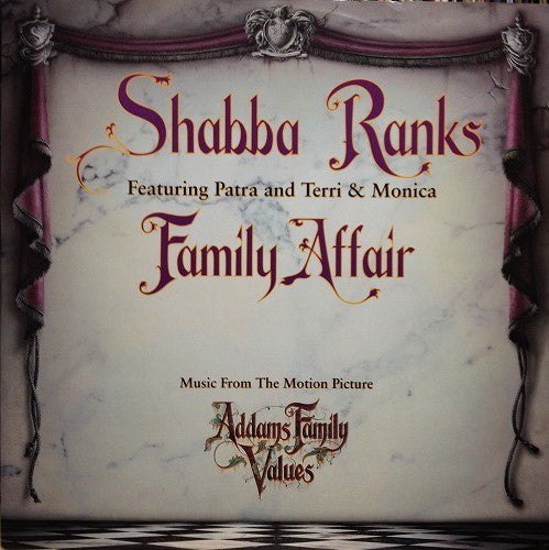 Shabba Ranks - Family Affair - Used Vinyl Record 12"