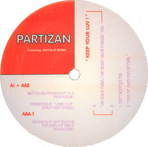 Partizan - Keep Your Luv - Used Vinyl Record 12"