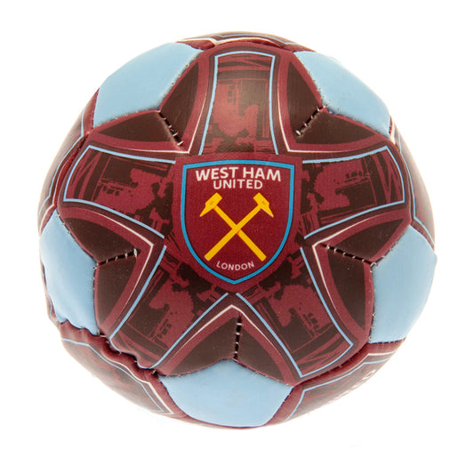 West Ham United FC - 4 inch Soft Ball - New Mini Balls