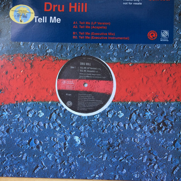 Dru Hill - Tell Me - Used Vinyl Record 12"