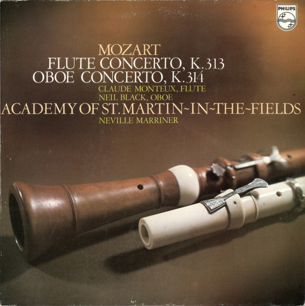 Wolfgang Amadeus Moz - Flute Concerto, K.313 / Oboe Concerto, K.314