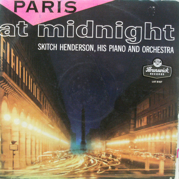 Skitch Henderson & H - Paris At Midnight - Used Vinyl Record