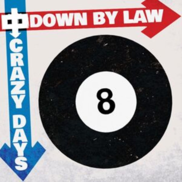 Down By Law - Crazy Days LP  Red Marble  RELEASE DATE 12/07/24 (THIS CAN