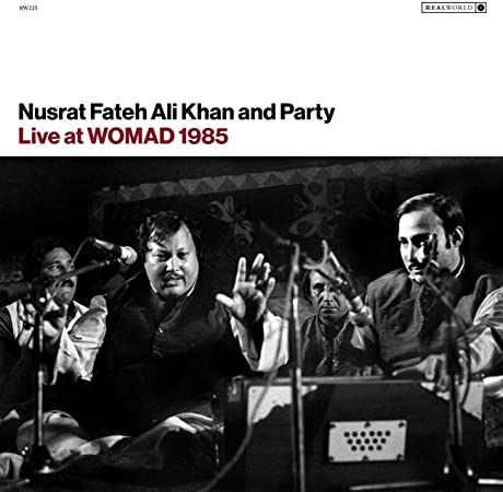 NUSRAT FATEH ALI KHA - LIVE AT WOMAD 1985 - CD ALBUM