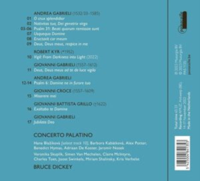 Concerto Palatino Br - Concerto Palatino, Bruce Dickey, Hana Blazikova -