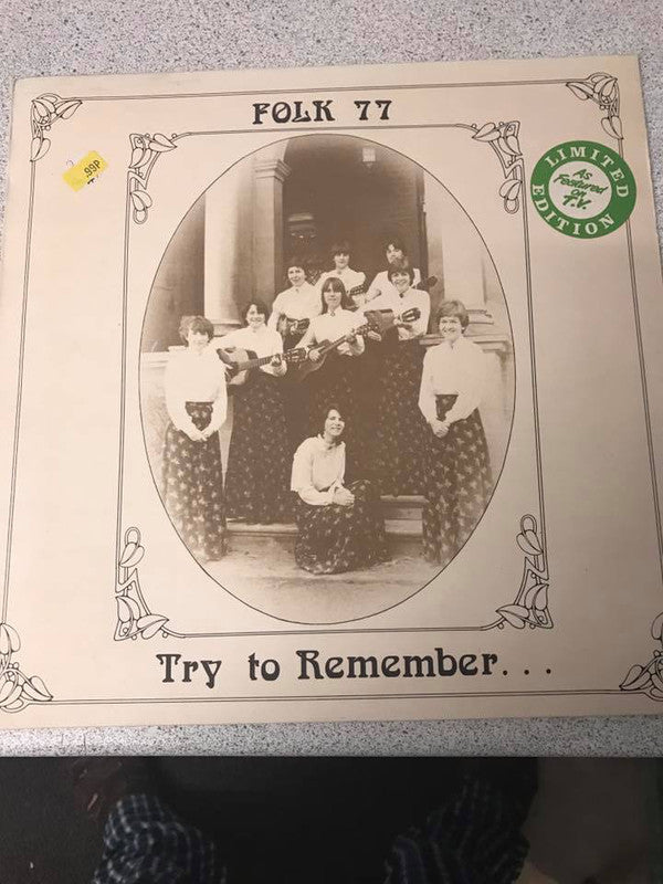 Folk '77 - Try To Remember - Used Vinyl Record
