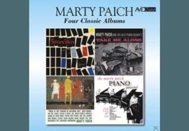 MARTY PAICH - Four Classic Albums (Tenors West / Take Me Along / The P