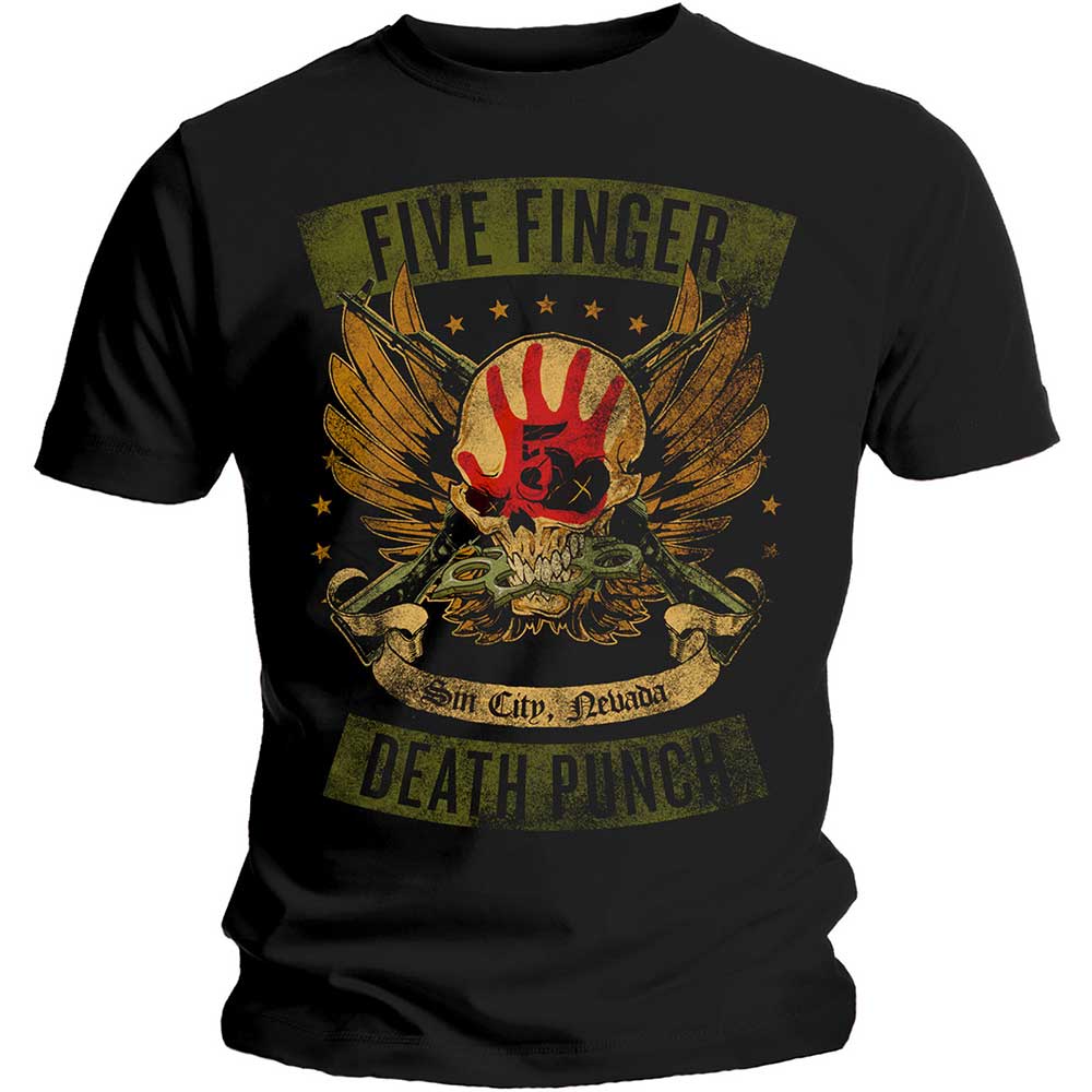 FIVE FINGER DEATH PU - tshirt - Unisex - Short Sleeves - PHM - Large